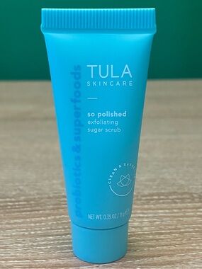 TULA Skincare So Polished Exfoliating Sugar Scrub Travel Size New